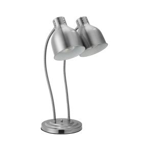 Commercial Food Heat Lamp 2-head Electric Catering for Food Restaurant & Buffet